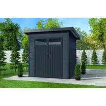 Wolff Finnhaus Gartenhaus Vitale 2020 2,16 x 2,20 m Anthrazit