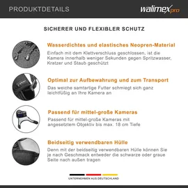walimex pro Neopren Schutzhülle M schwarz