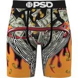 Psd CASH DUNK Boxershorts orange / rot / schwarz / weiß XL 2er Pack