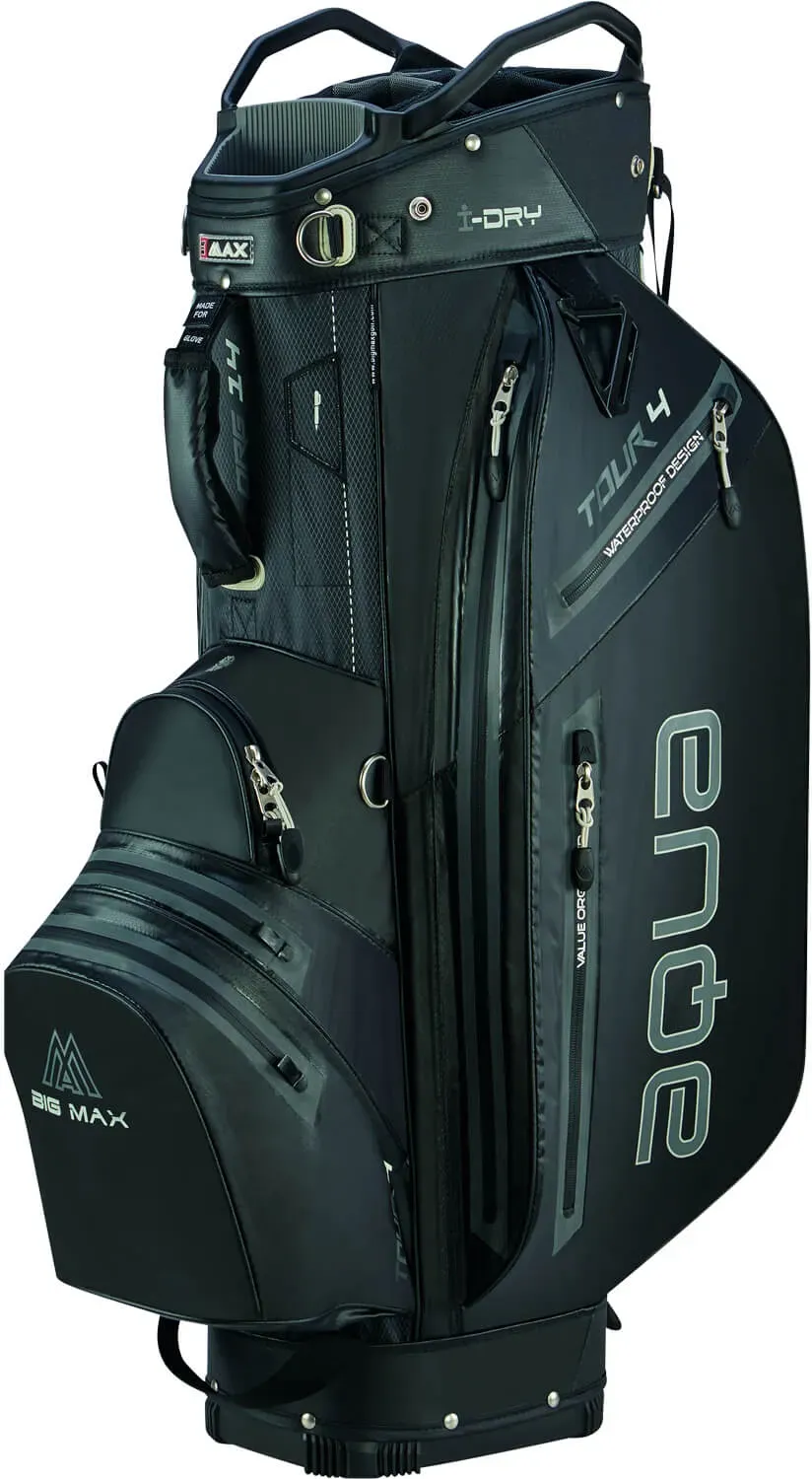 BIG MAX Cartbag Aqua Tour 4, schwarz