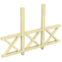 SKANHOLZ Seitenwand, BxH: 78,5 x 210 cm, Holz, natur