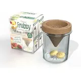 Frubby Fruchtfliegenfalle 6001, Lebendfalle, aus Glas, wiederverwendbar