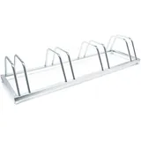 Wiltec Fahrradständer 4 Fahrräder 124x39,5x19,5cm