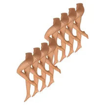 NUR DIE Feinstrumpfhose 8er Sparpack Beige 38-40