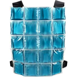 INUTEQ Biobased PCM Coolover 15°C kühlende Weste Blau Herren