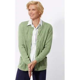 Classic Dog Strickjacke in Grün 48