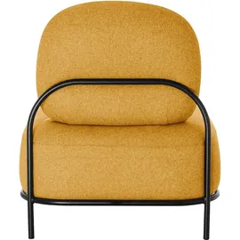 Paperflow meet powered by PAPERFLOW Sessel ADMIRAAL gelb schwarz Stoff, 1 St.