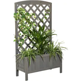 MuCoLa Rankkasten 60 x 30 cm Grau