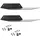 SOTech Wandregal 35 x 13 x 4 cm Schwarz