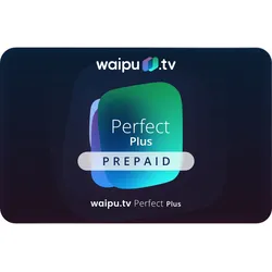 waipu.tv Perfect Plus Guthabenkarte 12 Monate 149,99€