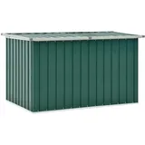 vidaXL Gartenbox Auflagenbox Kissenbox Aufbewahrungsbox Truhe Box Gartenmöbel Gartenkasten Gartentruhe Werkzeugkasten Grün 149x99x93cm