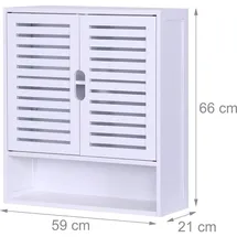 Relaxdays Relaxdays, Hängeschrank