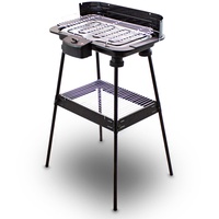 12930/ Elektrischer Standgrill Balkongrill Gartengrill Elektrogrill 2200 Watt