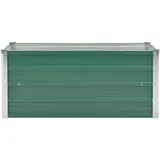 vidaXL Garten-Hochbeet Verzinkter Stahl 100x40x45 cm Grün