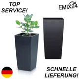 Prosperplast Blumentopf 26,5 x 26,5 x 50 cm anthracite