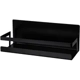 Wenko Magnetisches Gewürzregal Ima Schwarz 30 x 12 x 11 cm,