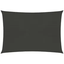 vidaXL Sonnensegel HDPE 2x3,5 m Anthrazit