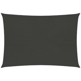vidaXL Sonnensegel HDPE 2x3,5 m Anthrazit