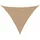 vidaXL Sonnensegel 160 g/m2 Taupe 3x3x4,2 m HDPE