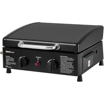 Royal Gourmet 2 Brenner Gasgrill Tischgrill schwarz