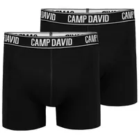 Camp David Boxershorts (Packung, 2 St.), im 2er- Pack