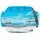 KLEINE WOLKE Nackenpolster Bahamas Multicolor 32x22 cm