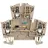 Weidmüller 8013140000 Doppelstock-Durchgangsklemme 5.10mm Schrauben Beige 25St.
