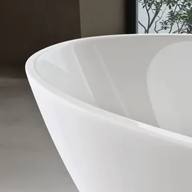 doporro Vicenza599 Freistehende Badewanne 150 x 79 cm (inkl. Ablaufgarnitur)
