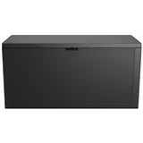 Gartenbox Gartenkiste Auflagenbox 118x45x58 cm mit Rollen Anthrazit Keter