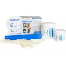 WEICON C, aluminiumgefülltes Epoxidharz-System für Reparatur und Formgebung, 0,2 kg, grau