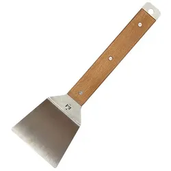 Edelstahl-Spatula Cuisine mit Holzgriff