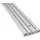 SN DECO GROUP SN Deco - Vorhangschiene SH Set 3-läufig, Gardinenschiene, vorgebohrt, Komplettes Zubehör und Röllchen (weiß, 360 cm - aus 2 Teilen)