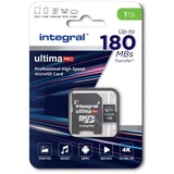 Integral MICRO SD CARD MICROSDXC UHS-1 U3 CL10 V30 A2 UP TO 180MBS READ 150MBS WRITE MicroSD UHS-I