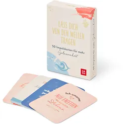 Tchibo - Gelassenheits-Karten-Set »Lass Dich von den Wellen tragen« - mehrfarbig