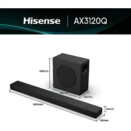 Hisense AX3120Q Schwarz