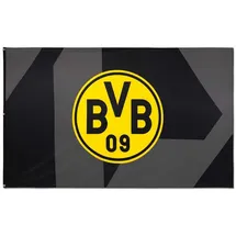 Dortmund Borussia Dortmund Hissfahne 250x150cm schwarz