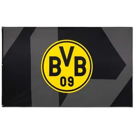 Dortmund Borussia Dortmund Hissfahne 250x150cm schwarz