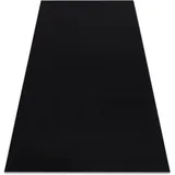 RugsX Rumba Teppichläufer 120 x 200 cm Schwarz