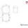 BOXEXPERT Alster 180x180x100mm