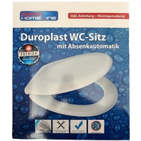 Homeline WC-Sitz mit Absenkautomatik Duroplast weiß, Antibakteriell Klodeckel