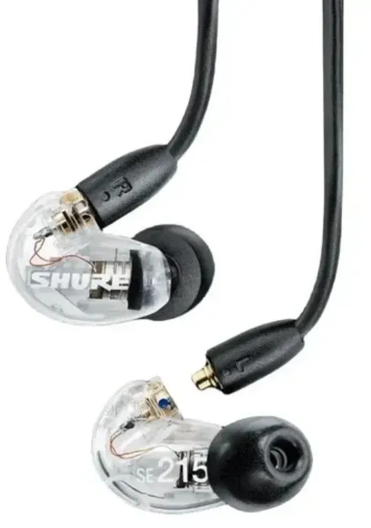 Shure SE215 Transparent – Profi Sound Isolating In-Ear Kopfhörer