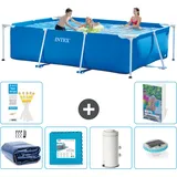 Rechteckiger Frame Pool - 300x200x75 Cm - 7-teilig  S152