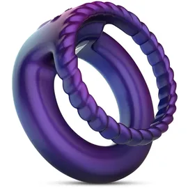 Hueman - Jupiter Vibrierender Cockring - Lila