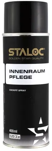 STALOC Innenraumpflege Cockpit Spray ; mit antistatischer Wirkung ; frischer Duft ; 400 ml