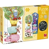 JUMBO Spiele 50217 GOULA XXL Puzzle Tag & Nacht