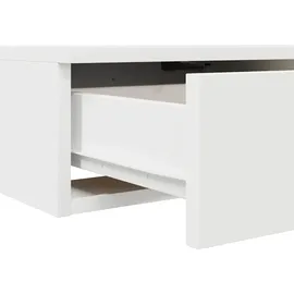 vidaXL Bettschubladen Weiß 180x36,5x16,5 cm Holzwerkstoff