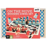 Chronicle Books On the Move Wooden Chess Set