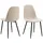 VCM Celia Esszimmerstuhl Polyester beige 4er Set