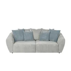 smart Big Sofa  Saturo ¦ beige ¦ Maße (cm): B: 250 H: 81 T: 106