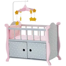Olivia's Little World Puppenbett mit Lager Puppenzubehör Puppenschrank Spielzeug Olivia WorldTD-0206AG